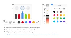 Designing colour panel