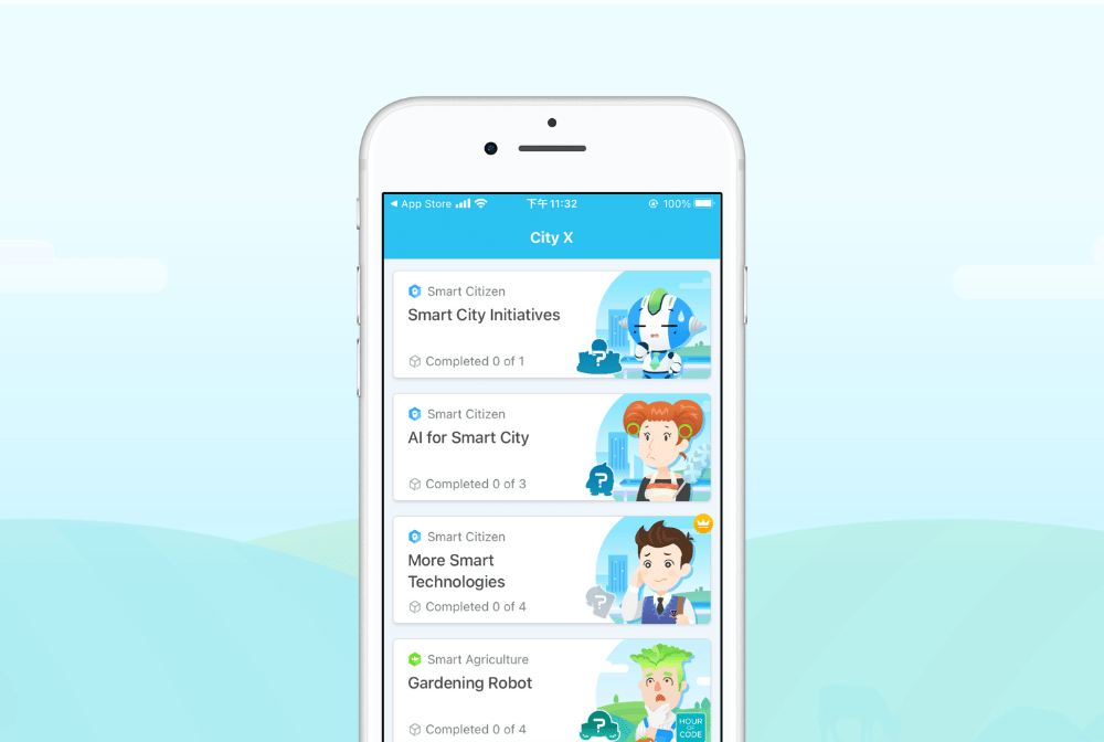 City X: Bite-sized, Gamified Mobile Learning for Smart City&nbsp;Education