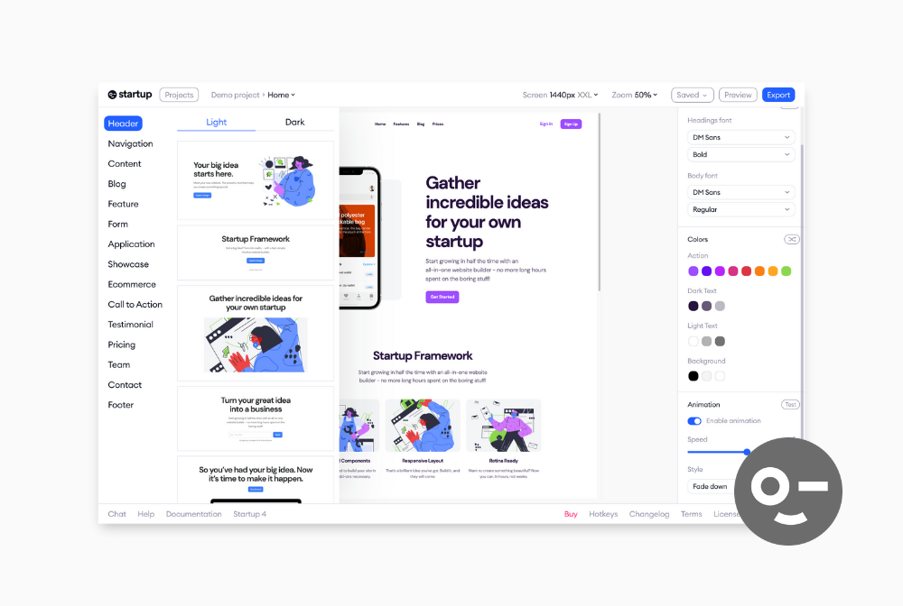 Startup – 零程式碼，免費 Bootstrap&nbsp;網頁設計及架站平台優缺點分析